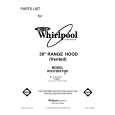 WHIRLPOOL RH3730XYB0 Catálogo de piezas