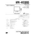 SONY KPR41EXR95 Manual de Servicio SONY KPR41EXR95 Manual de Servicio