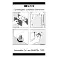 TRICITY BENDIX 71478 Manual de Usuario