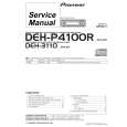 PIONEER DEH-P4100REW Manual de Servicio