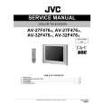 JVC AV-27F476/S Manual de Servicio