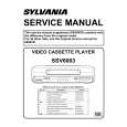 SYLVANIA SSV6003 Manual de Servicio