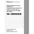 PIONEER SE-DIR800C/NYXCN Manual de Usuario
