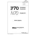 NIKON N70 Manual de Servicio
