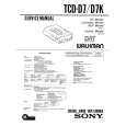 SONY TCD-D7 Manual de Servicio