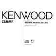 KENWOOD Z828MP Manual de Usuario
