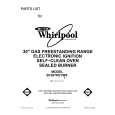 WHIRLPOOL SF367PEYW0 Catálogo de piezas
