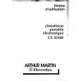 ARTHUR MARTIN ELECTROLUX CL2210E Manual de Usuario