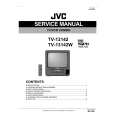 JVC TV-13142 Manual de Servicio