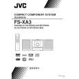 JVC FS-XA1EV Manual de Usuario