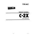 TEAC C-2X Manual de Servicio