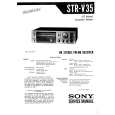 SONY STR-V35 Manual de Servicio