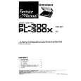 PIONEER PL-300X Manual de Servicio