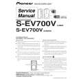 PIONEER S-EV700V/XJM/NC Manual de Servicio