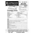 HITACHI TN-21H-981 Manual de Servicio