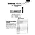 ONKYO DVS939 Manual de Servicio