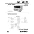 SONY TSRV5500 Manual de Servicio