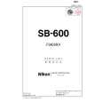 NIKON SB-600 Catálogo de piezas