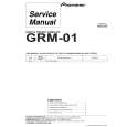 PIONEER GRM-01 Manual de Servicio