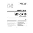 TEAC MC-DX10 Manual de Servicio
