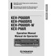 PIONEER KEH-P6600R-W/EW Manual de Usuario