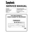 SYMPHONIC CWR20V4 Manual de Servicio