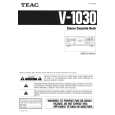TEAC V1030 Manual de Usuario