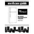 WHIRLPOOL ET16JKXMWR0 Manual de Usuario