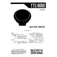 SONY TTS-8000 Manual de Servicio