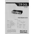 SONY STR-343L Manual de Servicio