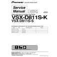 PIONEER VSX-D811S-S/MYXJI Manual de Servicio