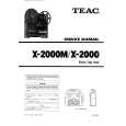 TEAC X-2000M Manual de Servicio