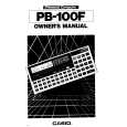 CASIO PB-100F Manual de Usuario