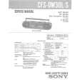 SONY CFSDW30L Manual de Servicio