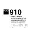 NAD 910 Manual de Usuario