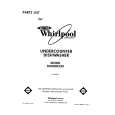 WHIRLPOOL DU8500XX0 Catálogo de piezas
