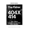 FISHER 404X STUDIO STANDARD Manual de Servicio