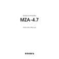 ONKYO MZA-4.7 Manual de Usuario