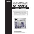 ROLAND M-100FX Manual de Usuario