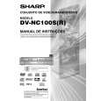 SHARP DVNC100SR Manual de Usuario