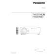 PANASONIC TH-D7500N Manual de Usuario