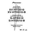 PIONEER XV-HTD510(-B) Manual de Usuario