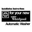 WHIRLPOOL LA5600XKW0 Manual de Instalación