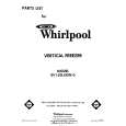 WHIRLPOOL EV150LXKW0 Catálogo de piezas