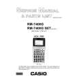 CASIO RM-7400G SET Manual de Servicio