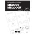 KORG MS2000 Manual de Usuario