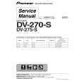 PIONEER DV270S DV275S Manual de Servicio