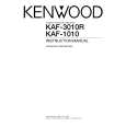 KENWOOD KAF-1010 Manual de Usuario