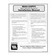WHIRLPOOL MDG120PHVW Manual de Instalación
