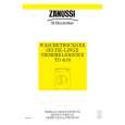 ZANUSSI ZNE TD 4110 NL-B-LUX Manual de Usuario